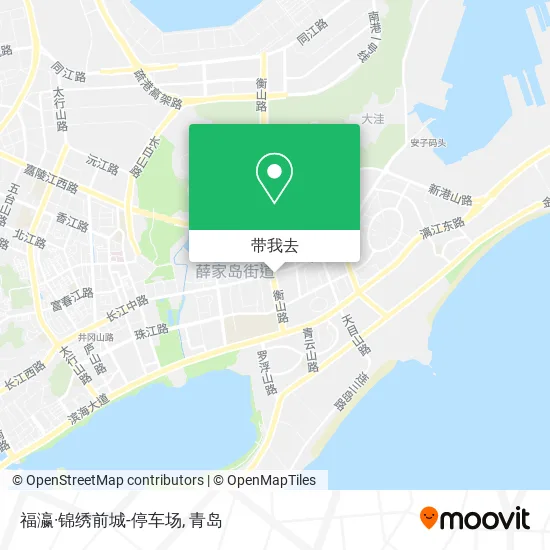 福瀛·锦绣前城-停车场地图