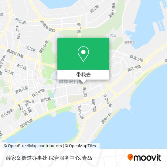 薛家岛街道办事处-综合服务中心地图