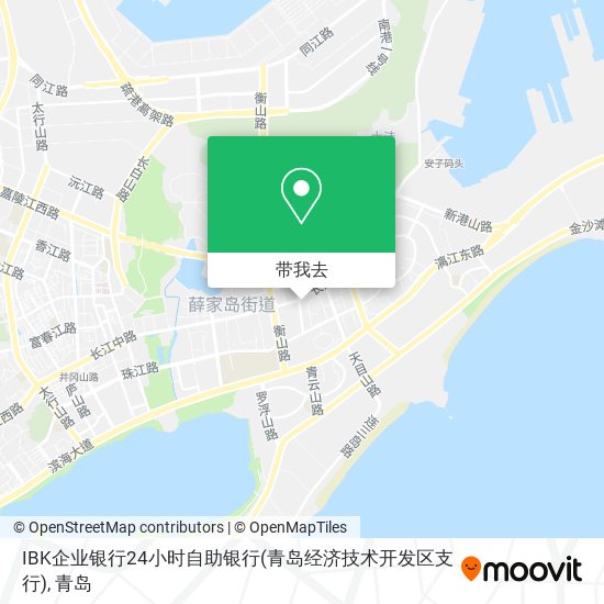 IBK企业银行24小时自助银行(青岛经济技术开发区支行)地图