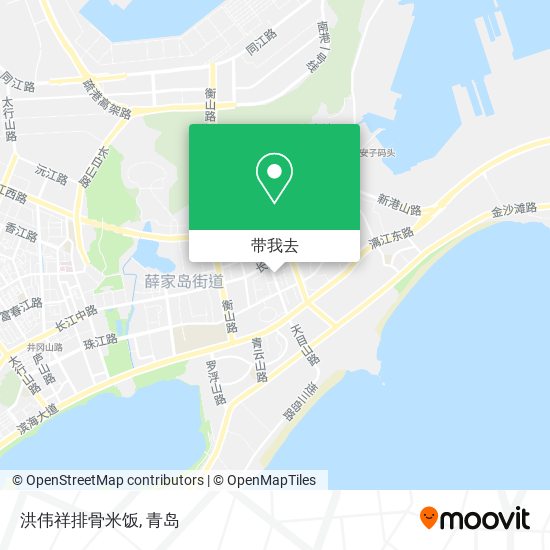 洪伟祥排骨米饭地图