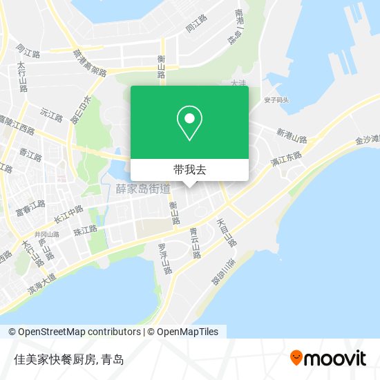 佳美家快餐厨房地图