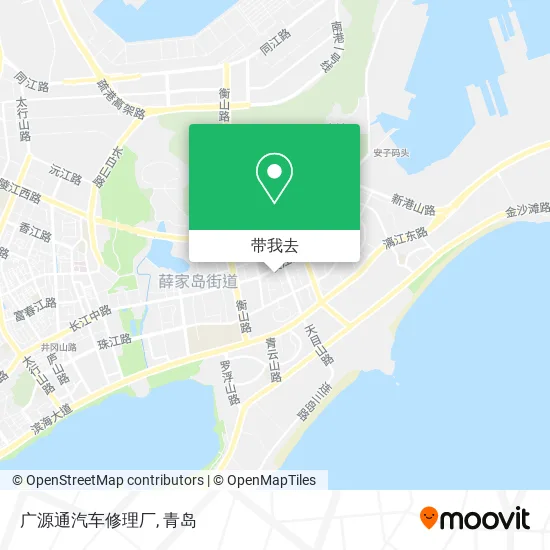广源通汽车修理厂地图
