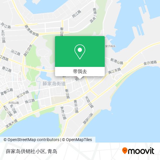 薛家岛供销社小区地图
