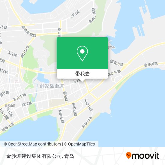 金沙滩建设集团有限公司地图