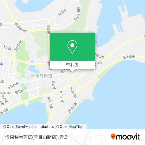 海森特大药房(天目山路店)地图