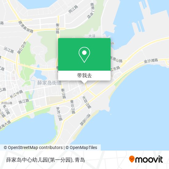 薛家岛中心幼儿园(第一分园)地图