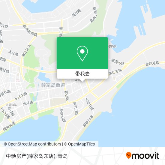 中驰房产(薛家岛东店)地图