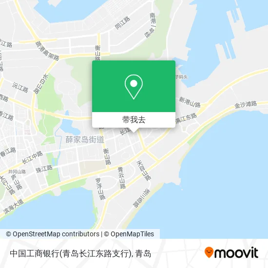 中国工商银行(青岛长江东路支行)地图