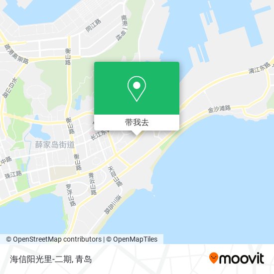 海信阳光里-二期地图