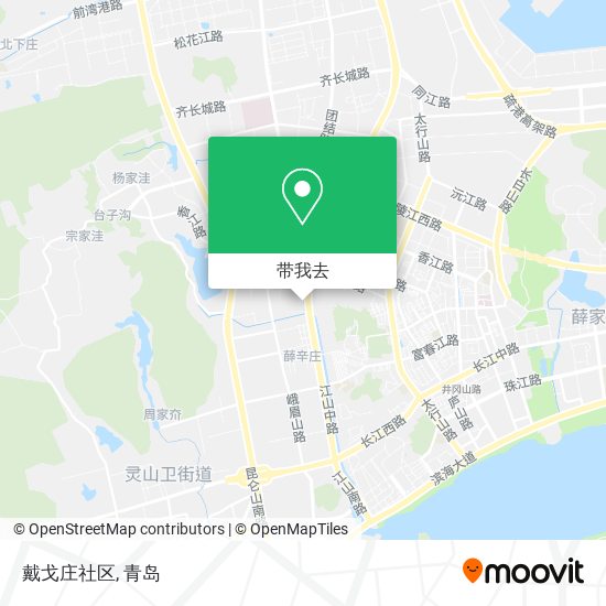 戴戈庄社区地图