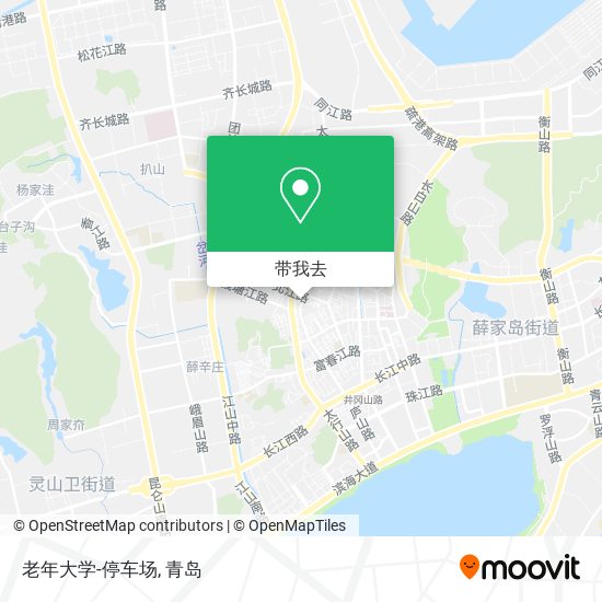 老年大学-停车场地图