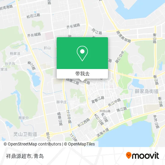 祥鼎源超市地图