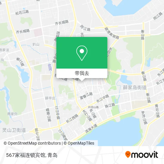 567家福连锁宾馆地图