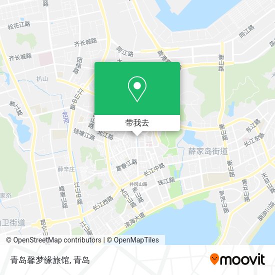 青岛馨梦缘旅馆地图