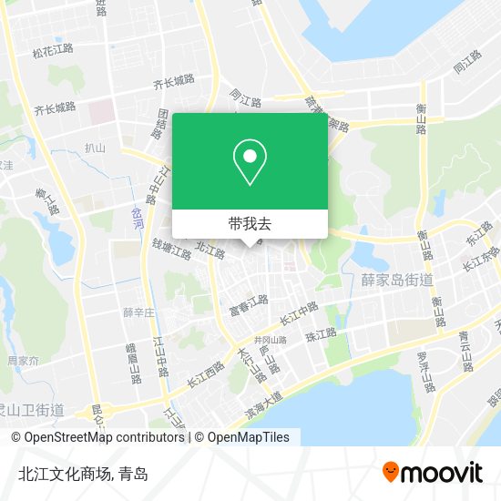 北江文化商场地图