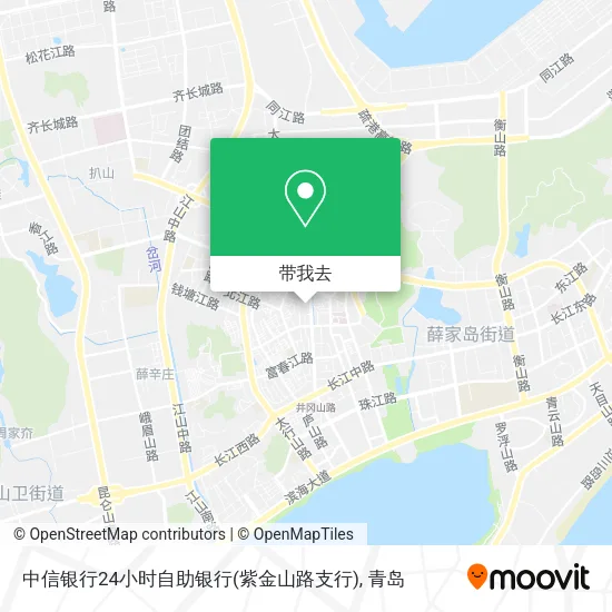 中信银行24小时自助银行(紫金山路支行)地图