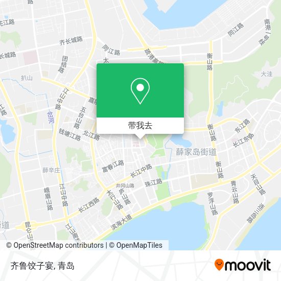 齐鲁饺子宴地图