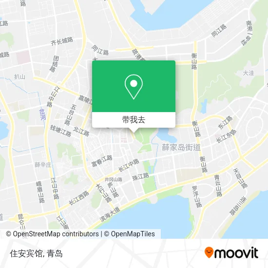 住安宾馆地图