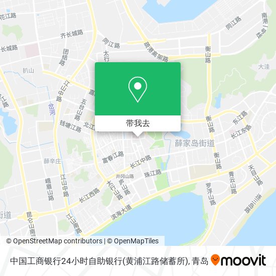 中国工商银行24小时自助银行(黄浦江路储蓄所)地图