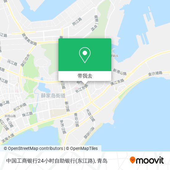 中国工商银行24小时自助银行(东江路)地图