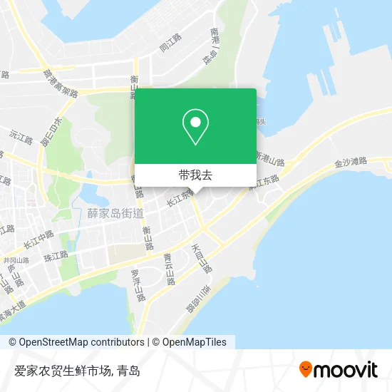 爱家农贸生鲜市场地图