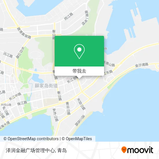 泽润金融广场管理中心地图