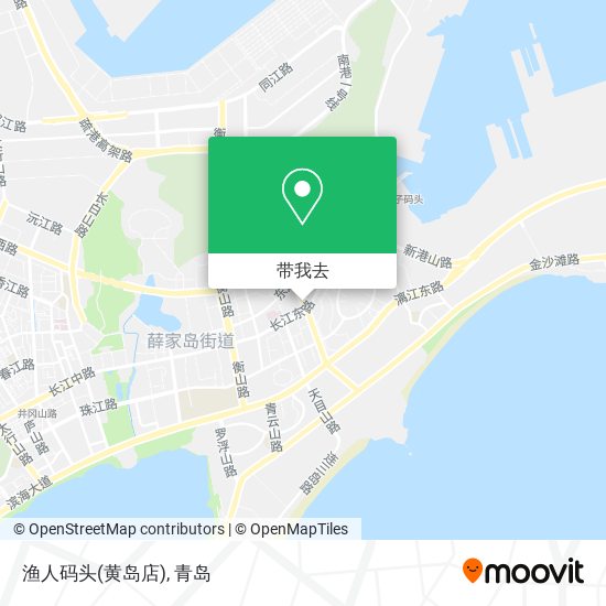 渔人码头(黄岛店)地图