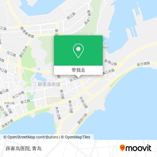 薛家岛医院地图