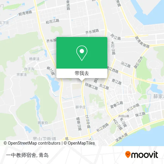 一中教师宿舍地图