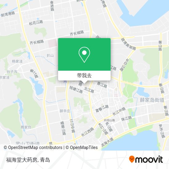 福海堂大药房地图