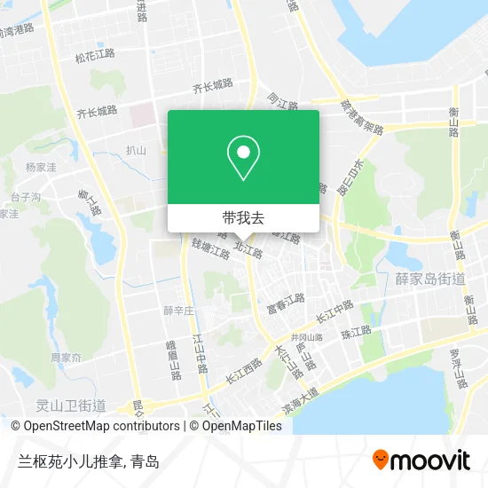兰枢苑小儿推拿地图
