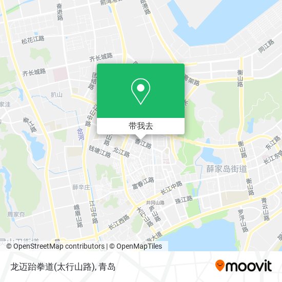 龙迈跆拳道(太行山路)地图