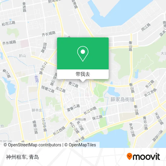 神州租车地图