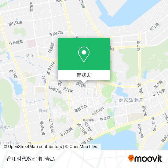 香江时代数码港地图