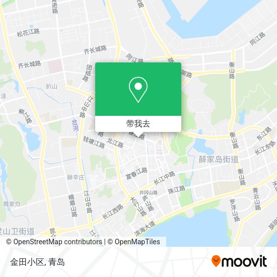 金田小区地图
