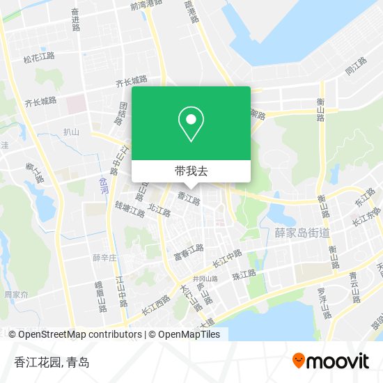 香江花园地图