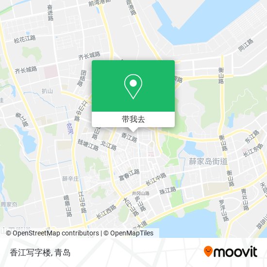 香江写字楼地图