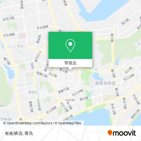 彬彬裤业地图