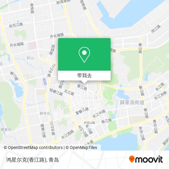 鸿星尔克(香江路)地图