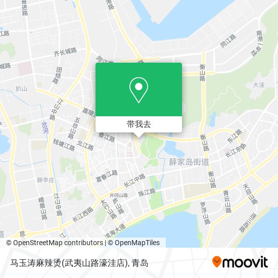 马玉涛麻辣烫(武夷山路濠洼店)地图