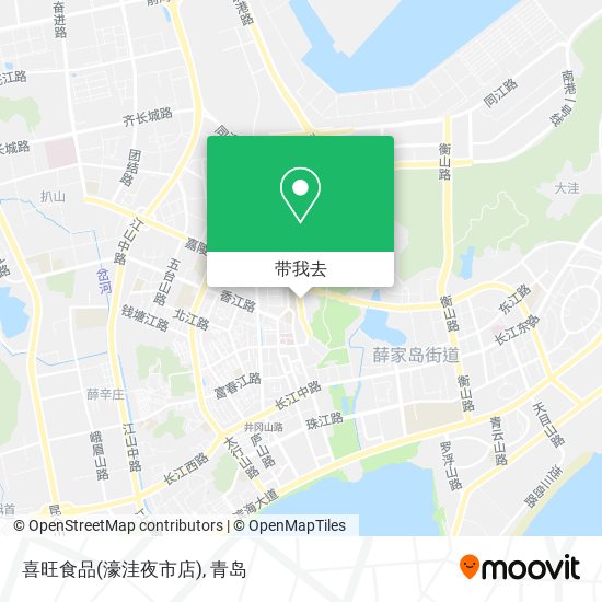 喜旺食品(濠洼夜市店)地图