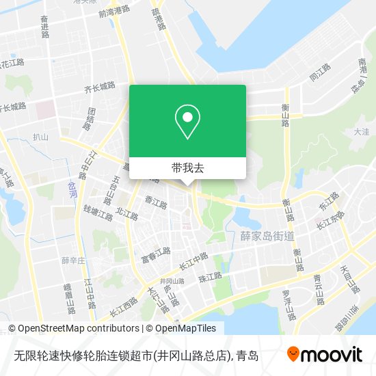 无限轮速快修轮胎连锁超市(井冈山路总店)地图