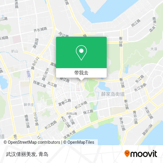 武汉倩丽美发地图