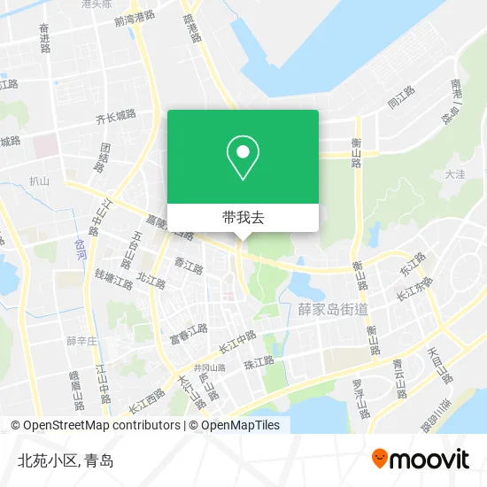 北苑小区地图