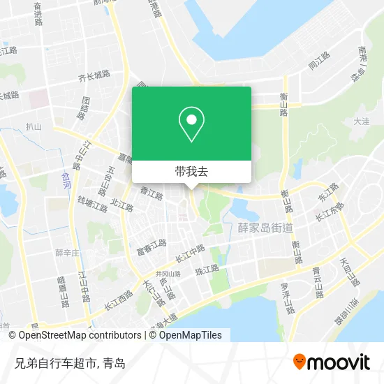兄弟自行车超市地图