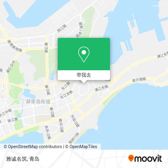 雅诚名筑地图