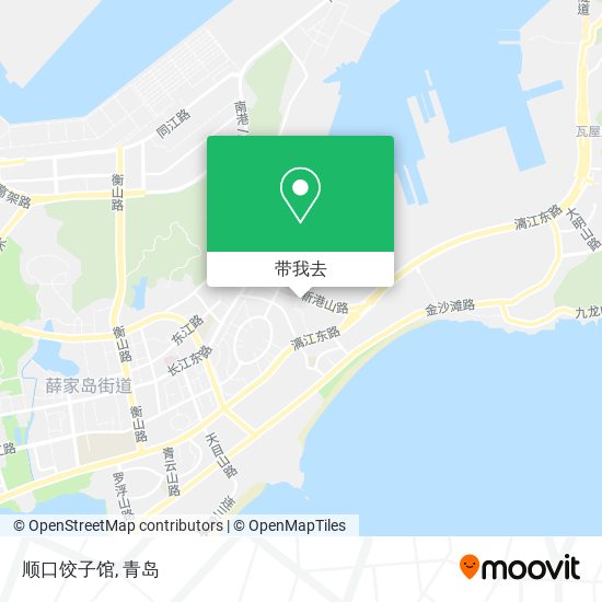 顺口饺子馆地图