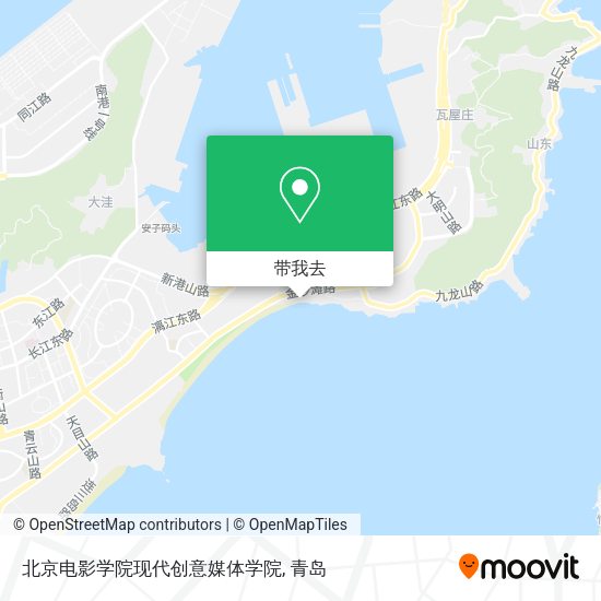 北京电影学院现代创意媒体学院地图