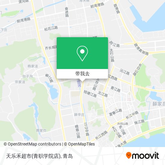 天乐禾超市(青职学院店)地图