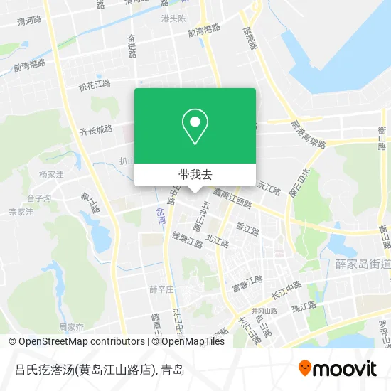 吕氏疙瘩汤(黄岛江山路店)地图